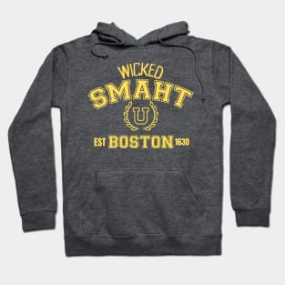 Wicked Smaht U, Boston, est. 1630 Hoodie